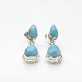 Larimar Earrings Tove