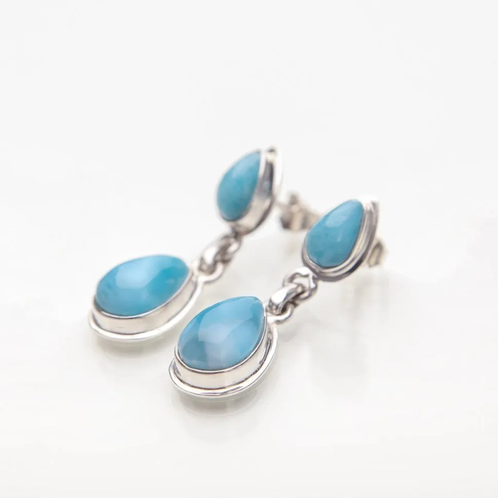 Larimar Earrings Tove