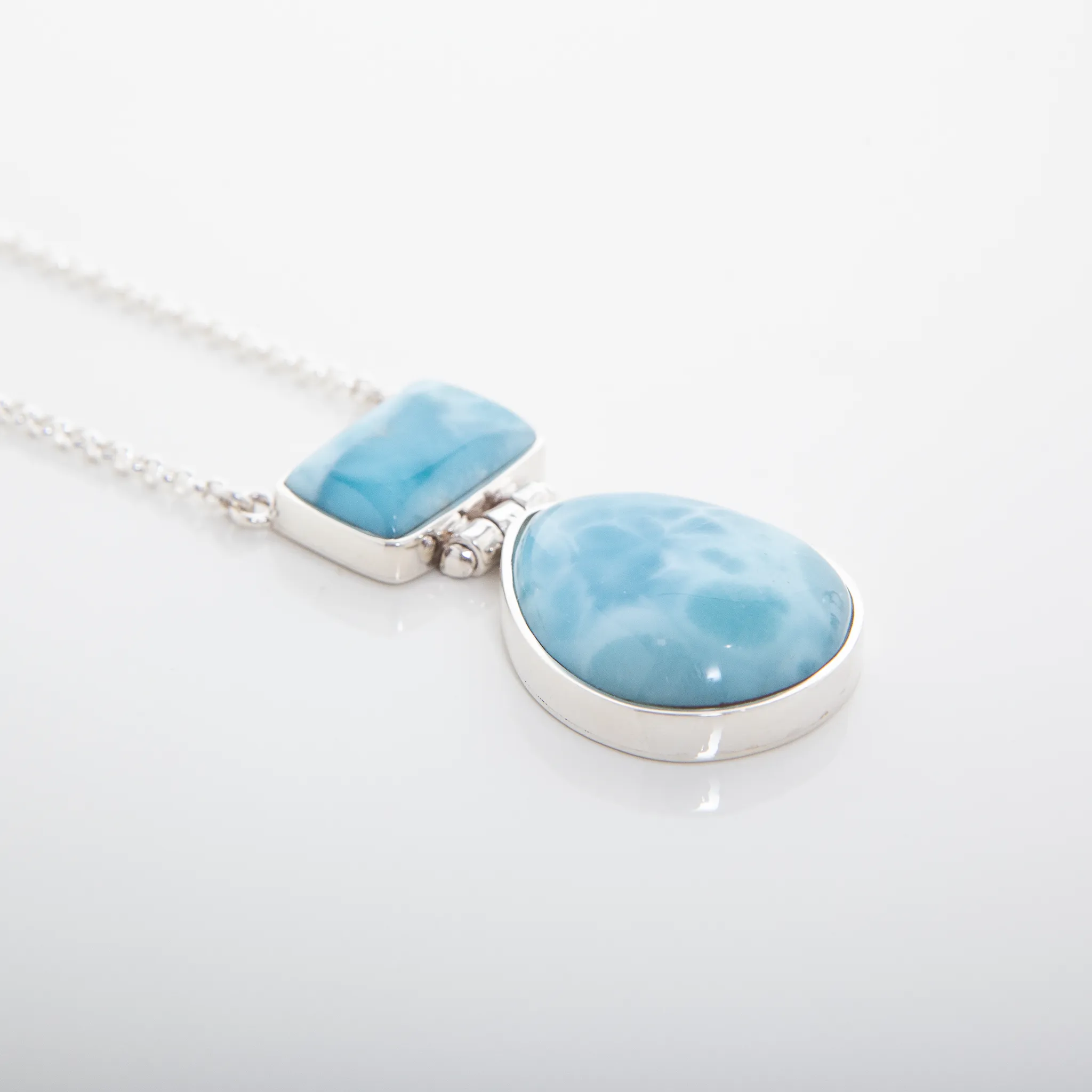 Larimar Necklace Lua