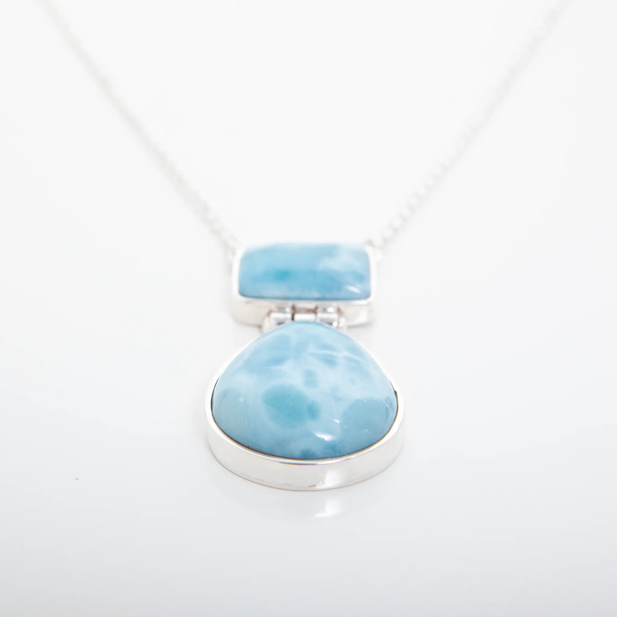 Larimar Necklace Lua