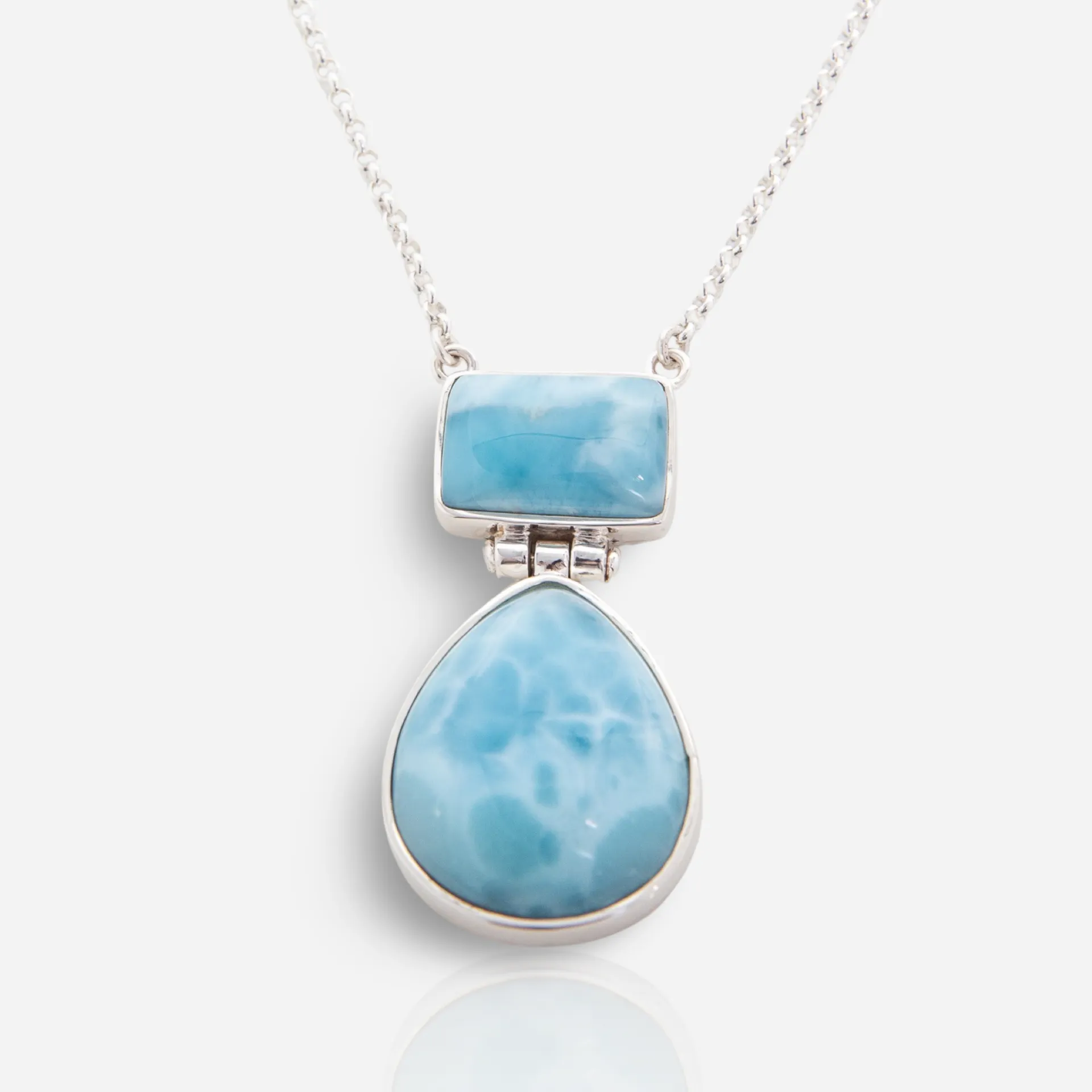 Larimar Necklace Lua