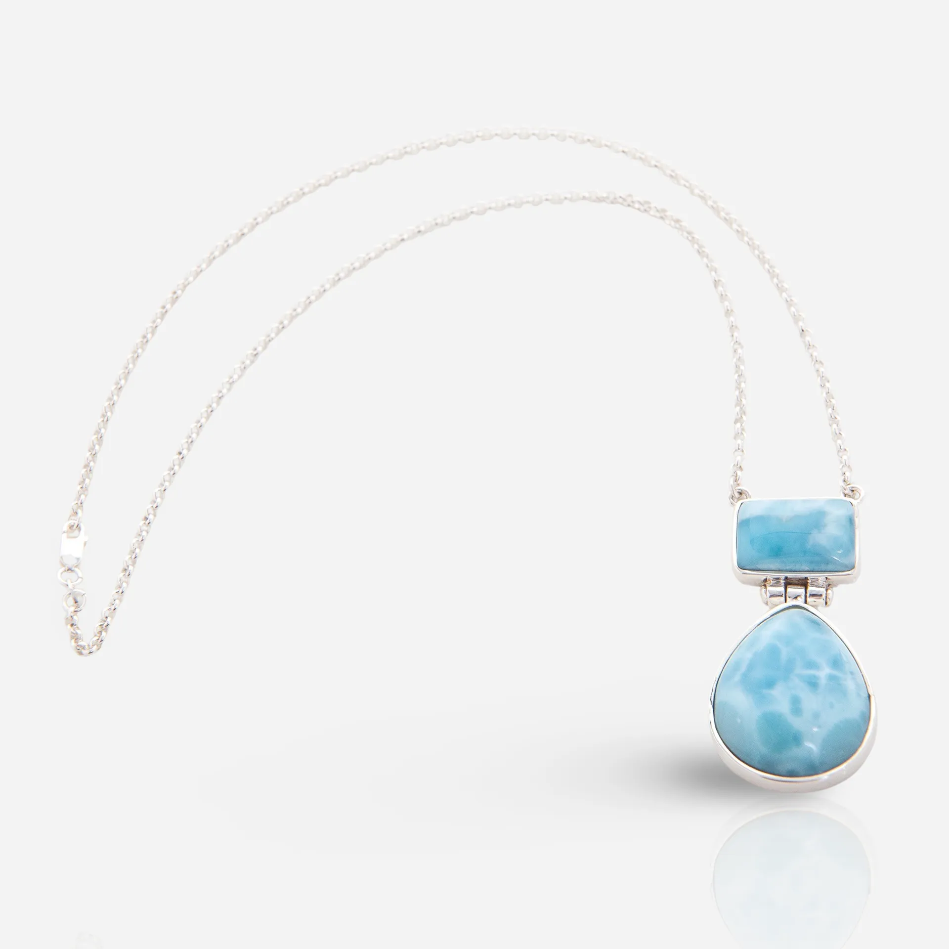 Larimar Necklace Lua