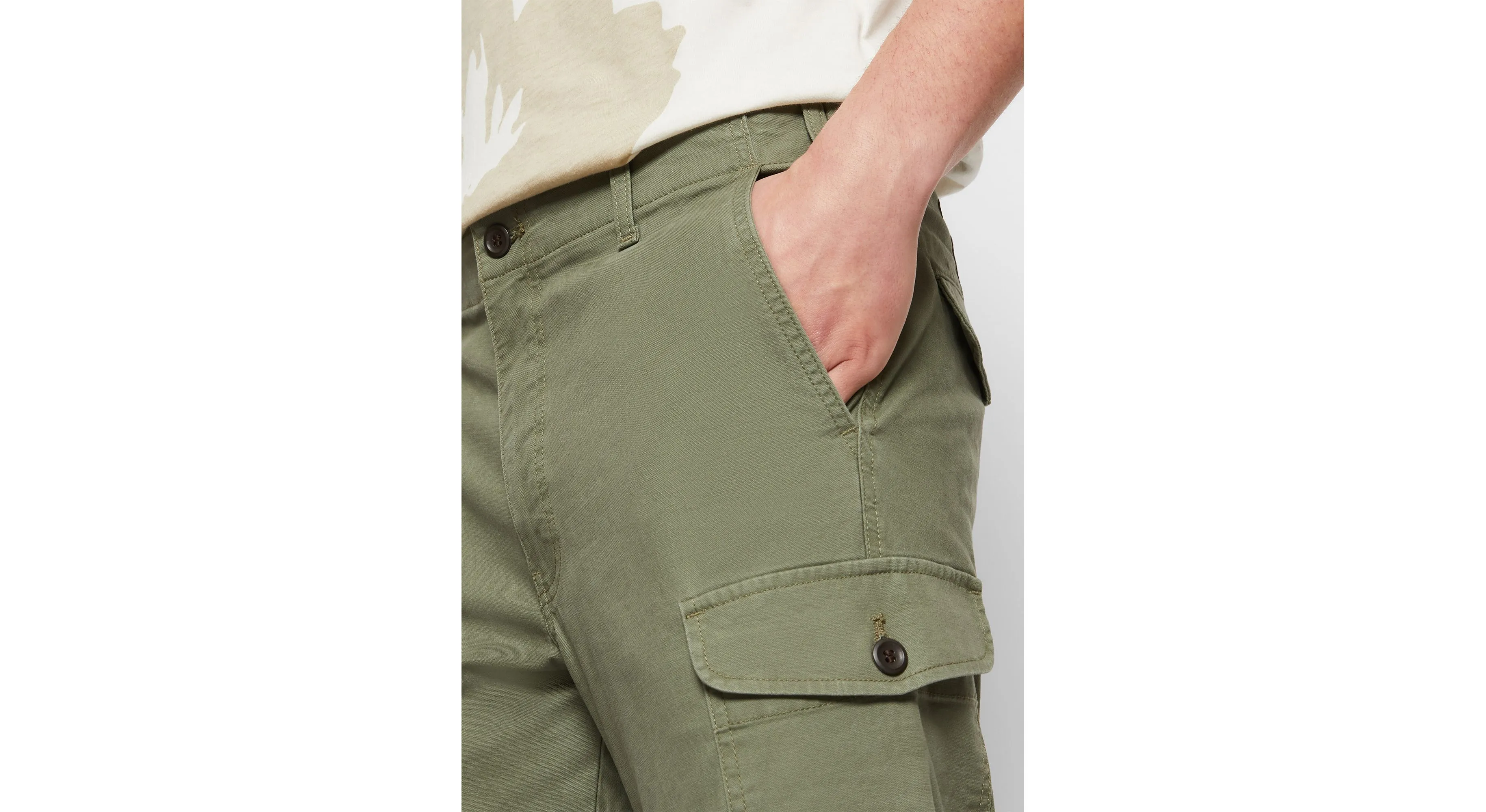 Men's Slim Tapered Fit Cargo Pants