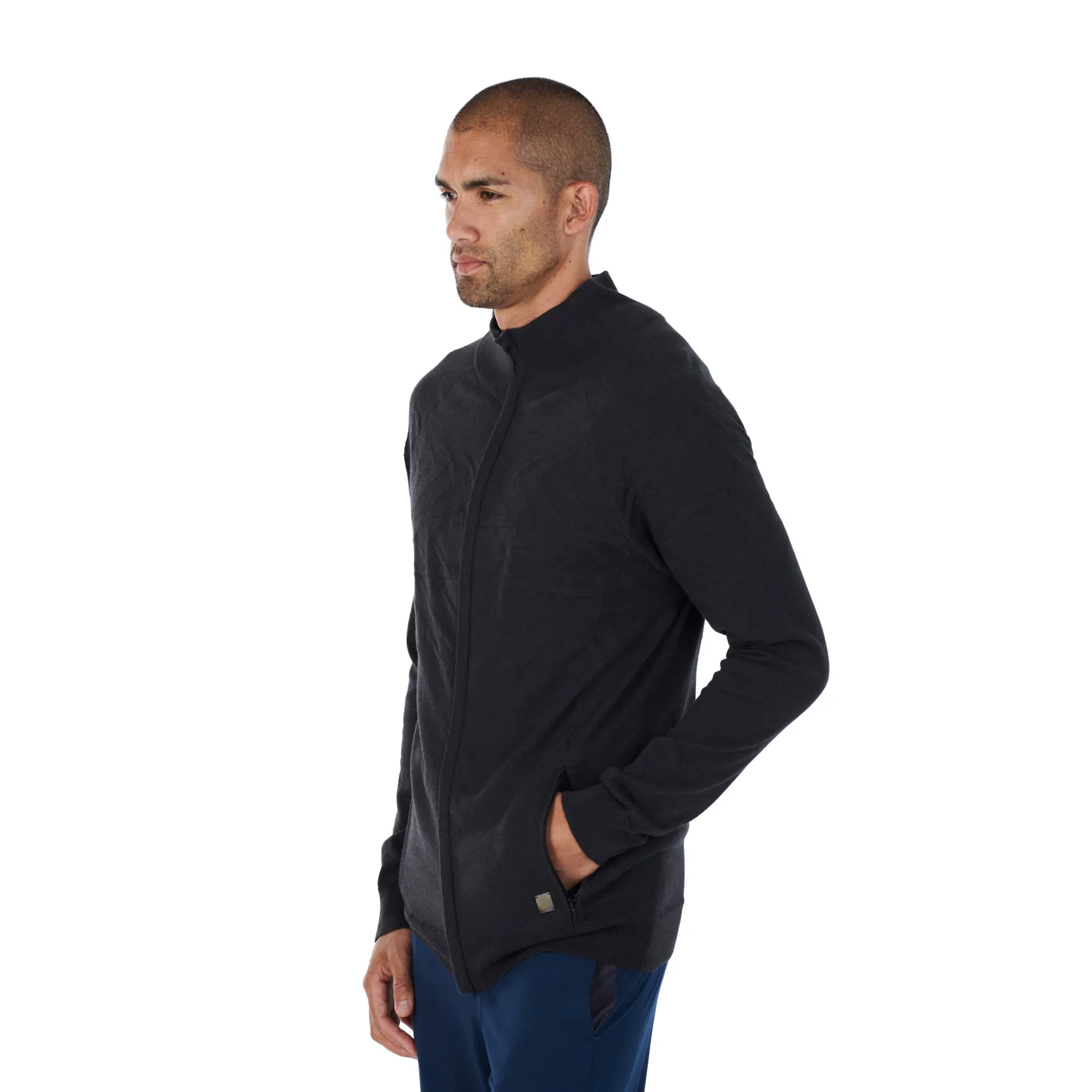 Merino zip-up top — RELAXWEAR