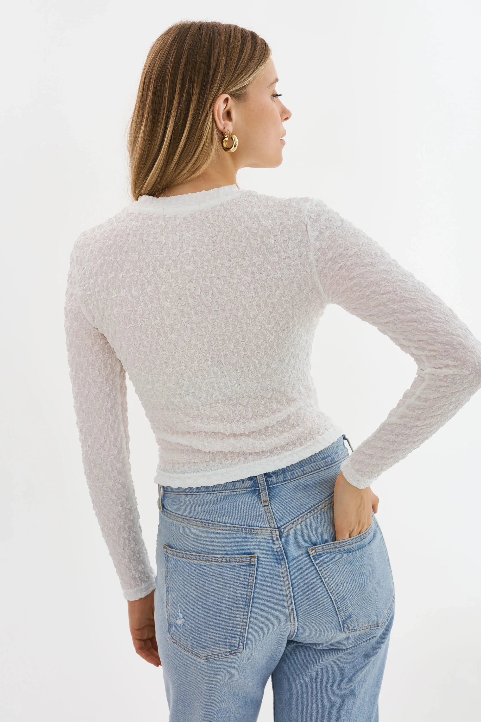 NANDRA TOP (WHITE) - LAMARQUE