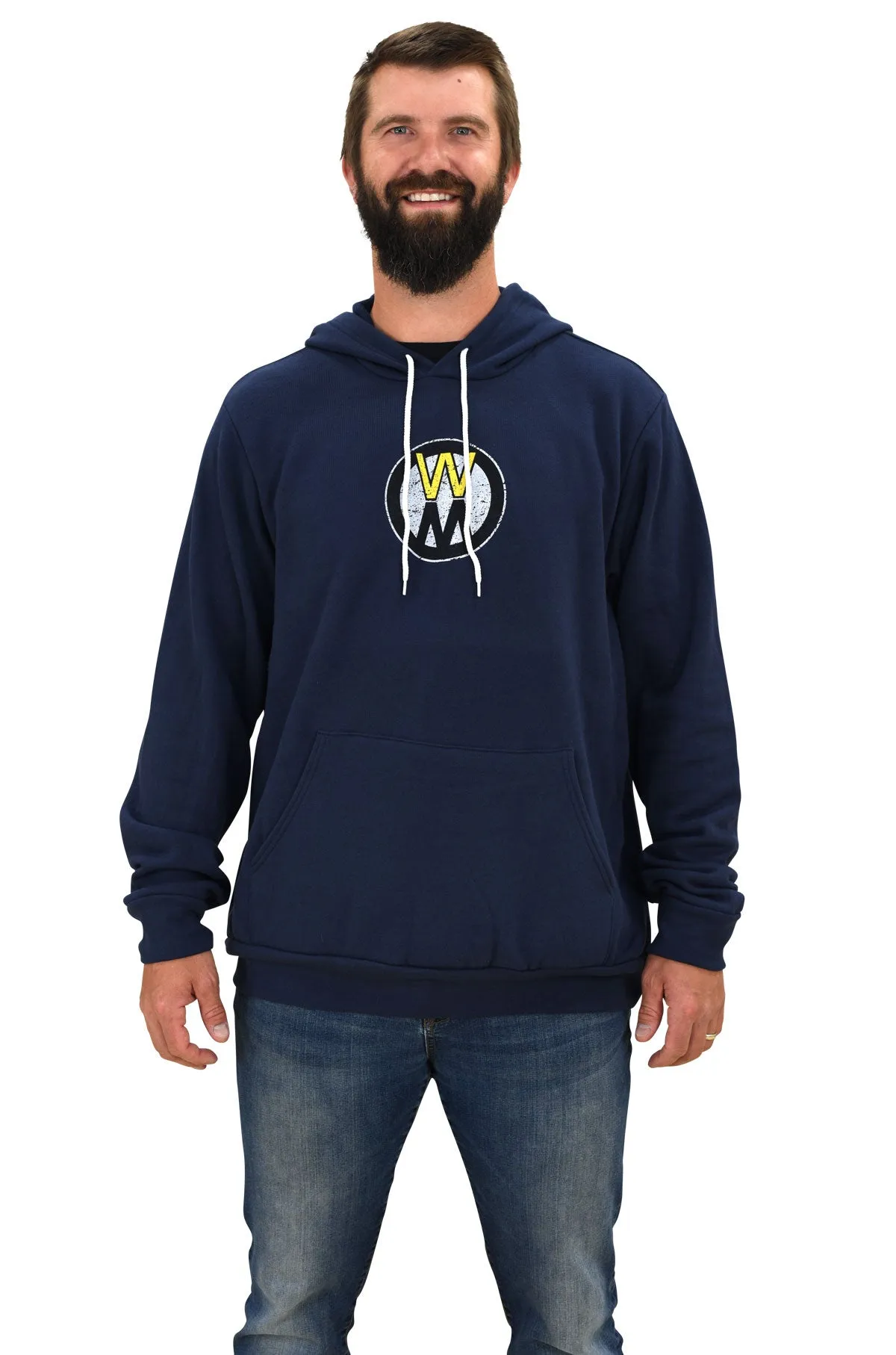 Navy Logo Hoodie