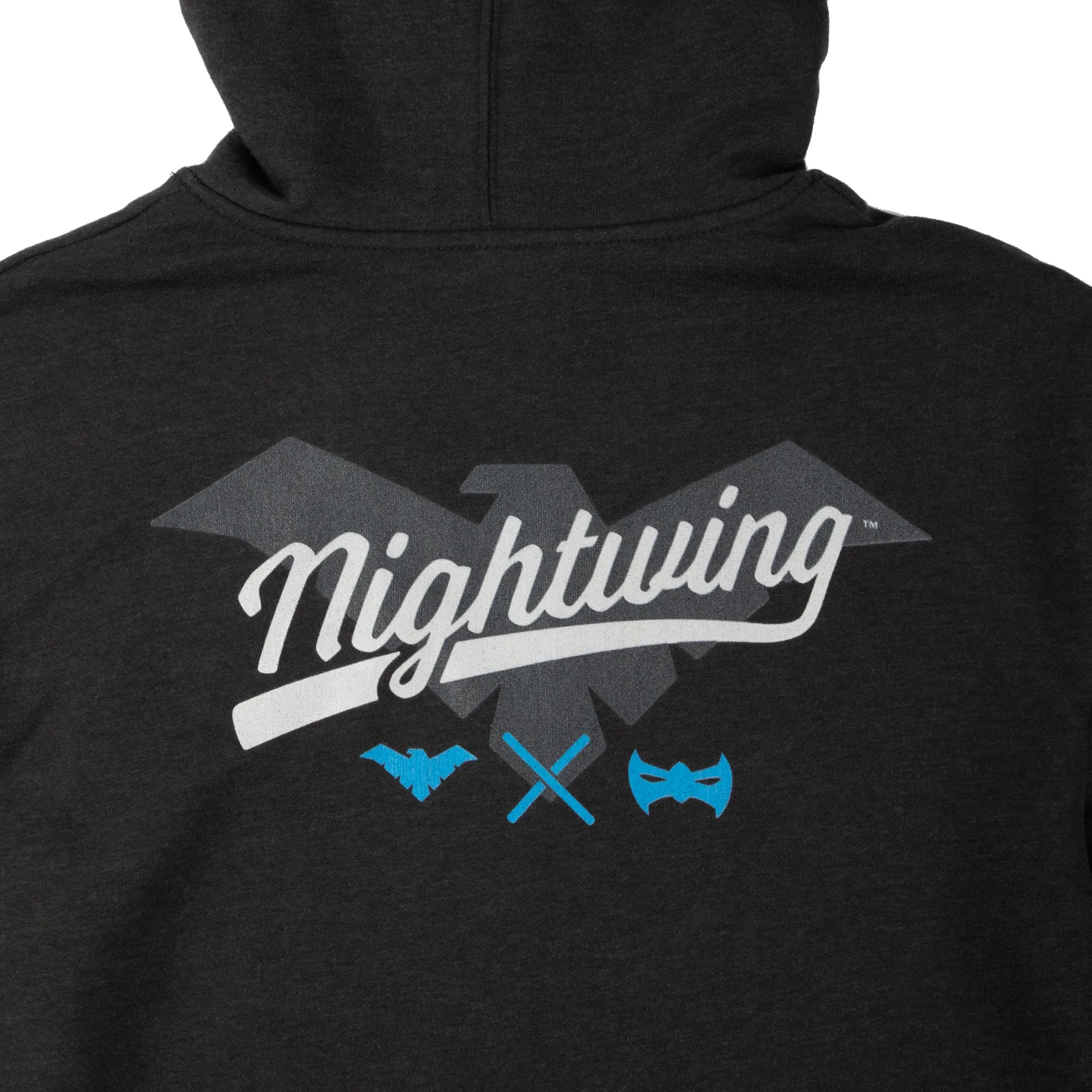 Nightwing Icons Black Hoodie