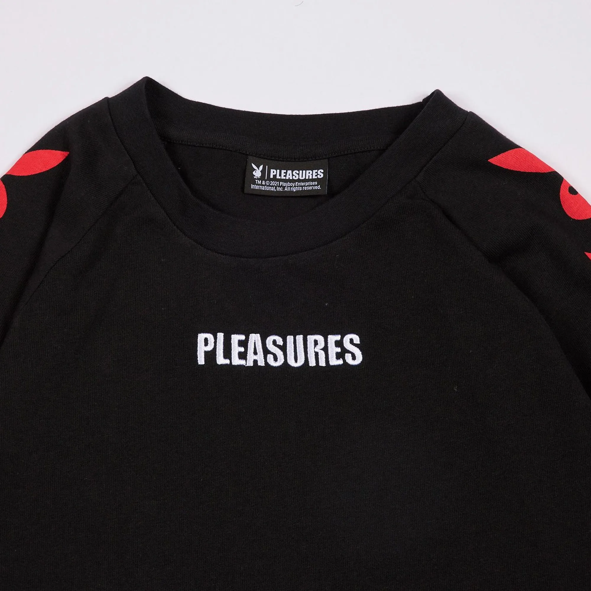 Pleasures x Playboy Men Raglan Long Sleeve 'Black'