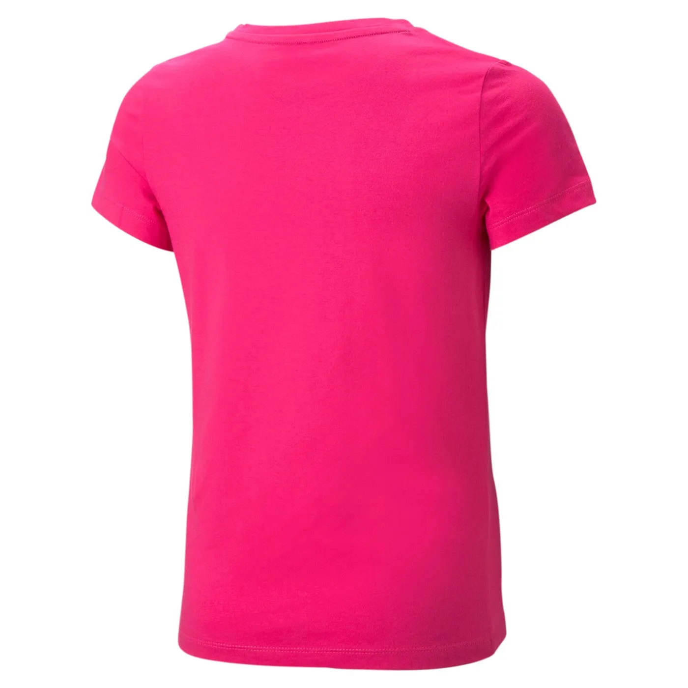 Puma short sleeve t-shirt for girls with printed logo ESS 587029 01 orchid