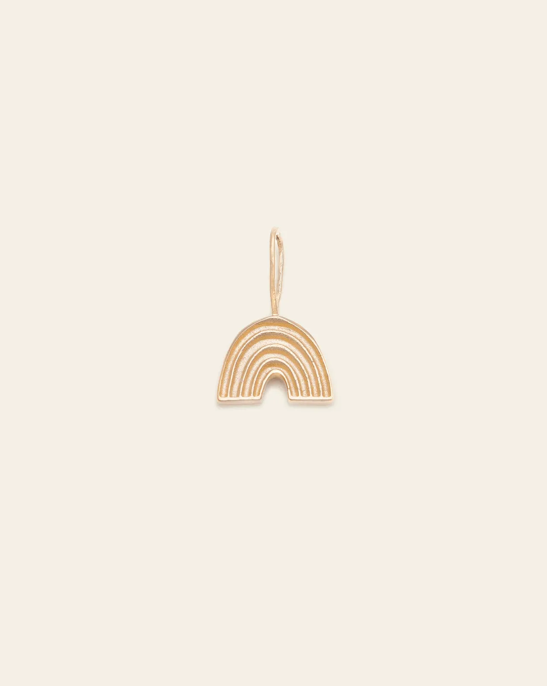 Rainbow Charm - 14k Solid Gold