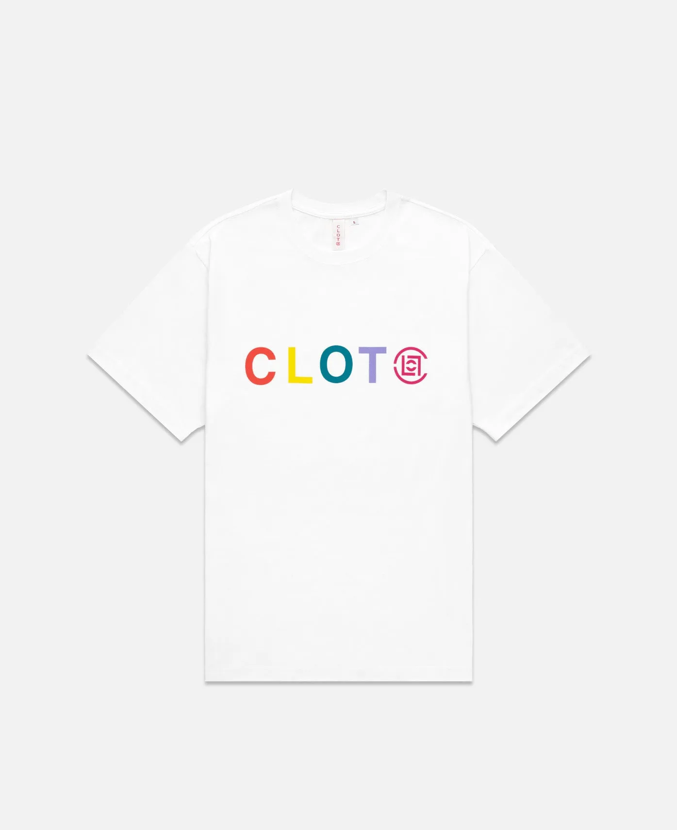 Rainbow Logo T-Shirt (White)