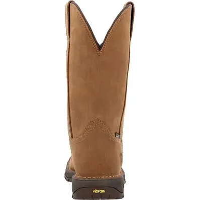 Rocky Women's Legacy 11" Square Toe WP Western Work Boot -Brown- RKW0416