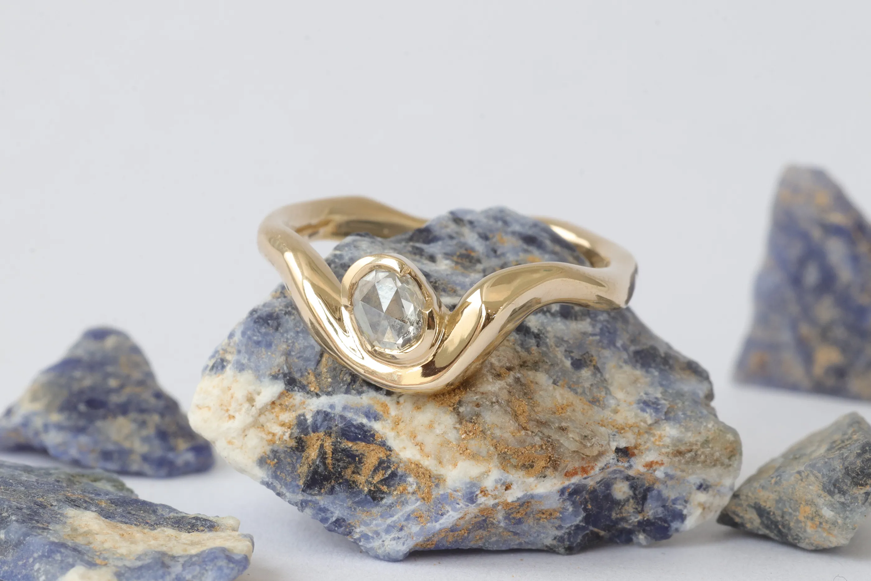 Rose Cut Root Ring