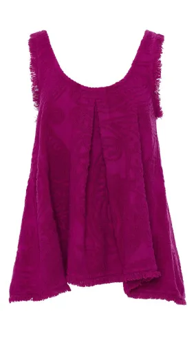 Rosel Blouse Magenta