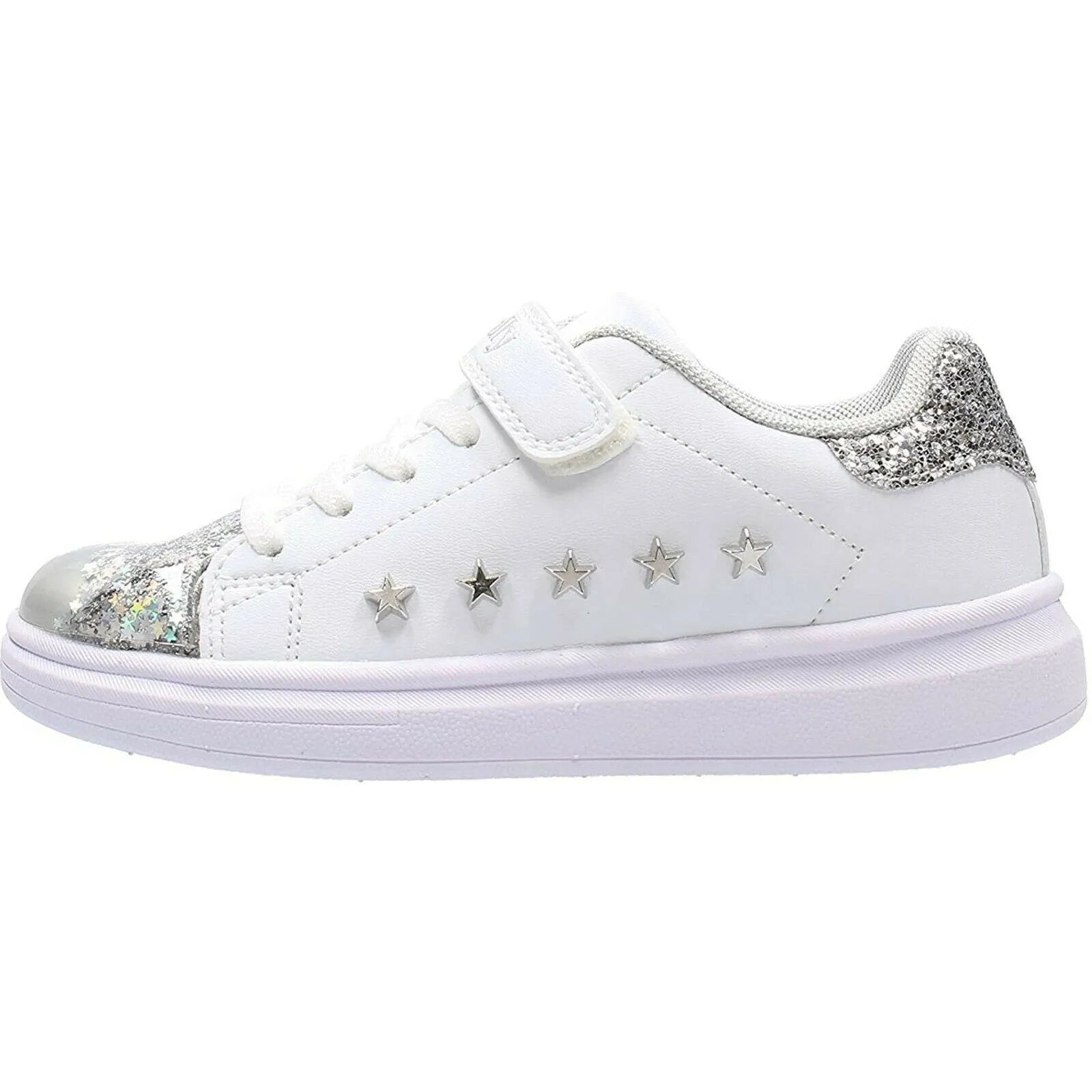 Scarpe bambina Lelli Kelly - Art. LK5821 sneakers bianco argento casual