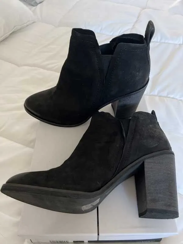 SIMONE BOOTIES BLACK - re:vita