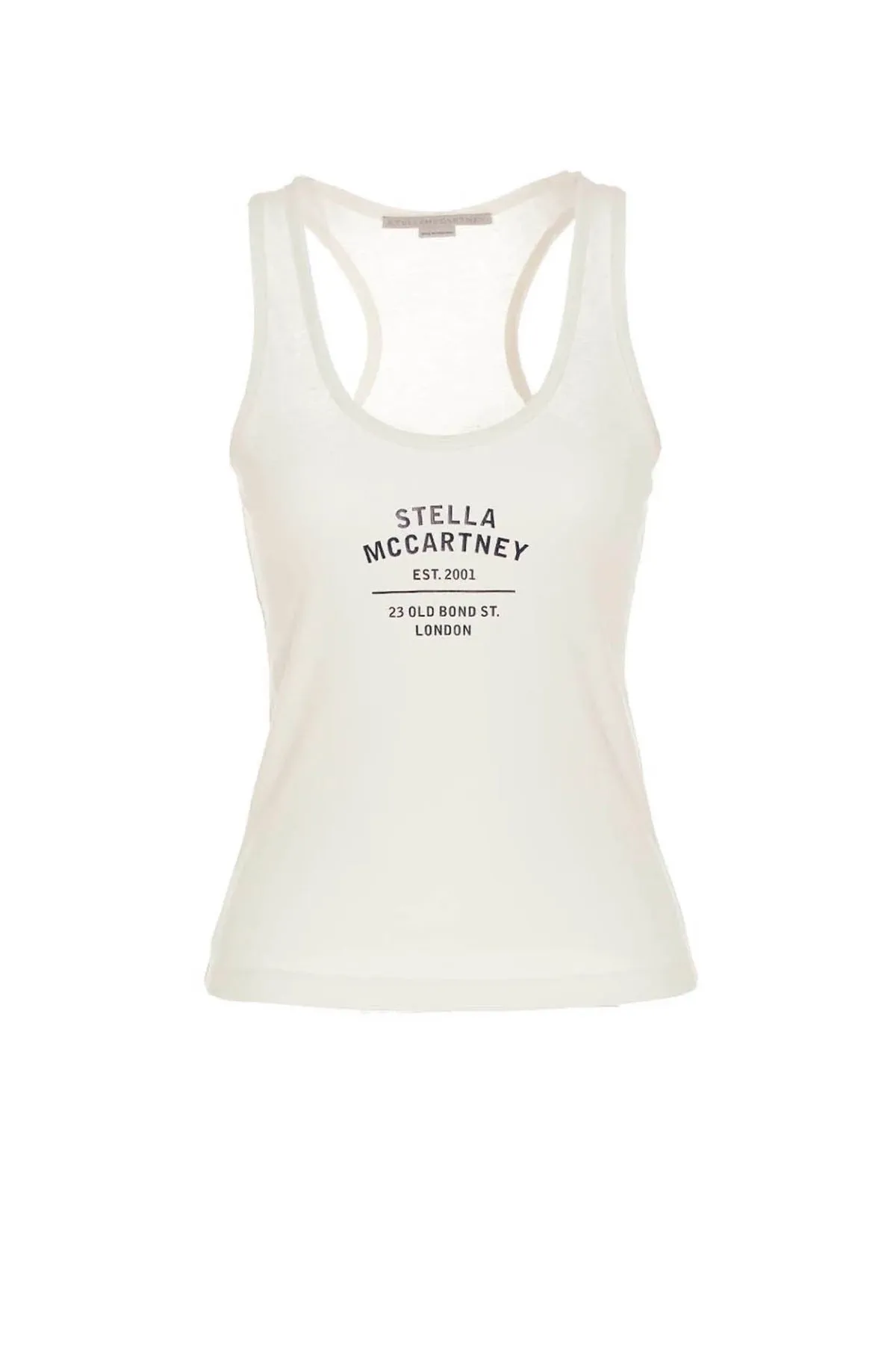 Stella McCartney 23 Old Bond Street Jersey Tank Top - Natural