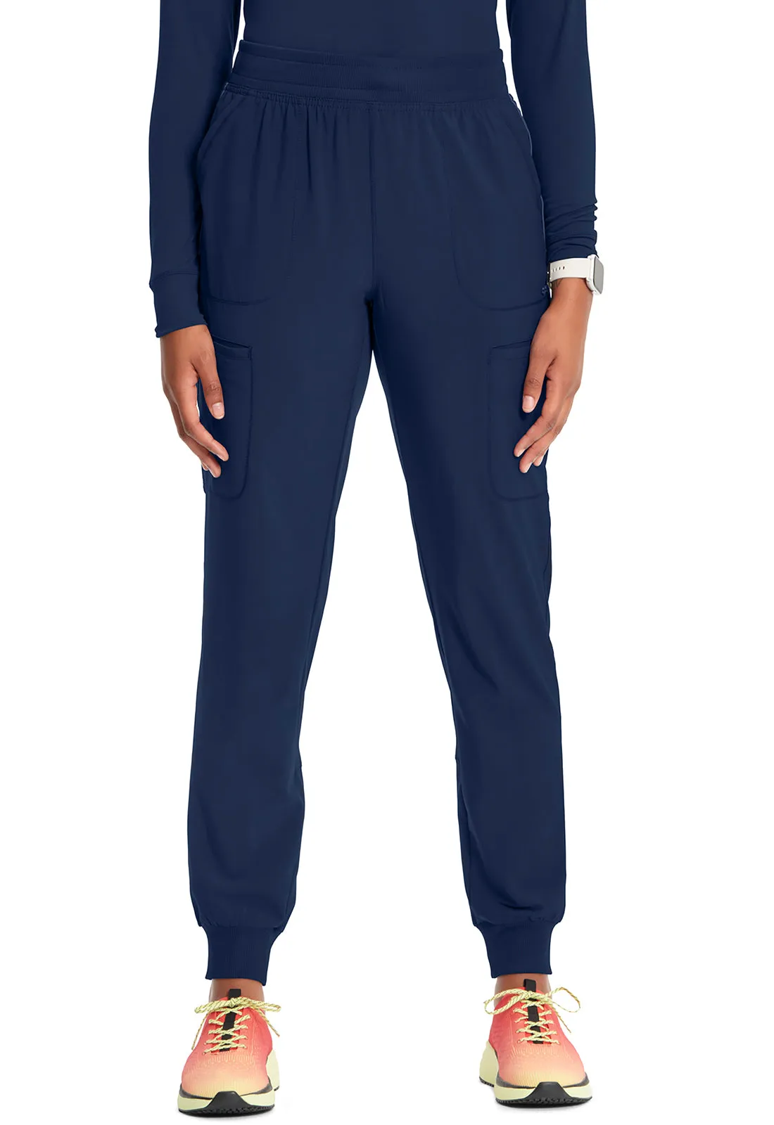 TALL - Cherokee Infinity Women's Mid Rise Jogger Scrub Pant CK080AT