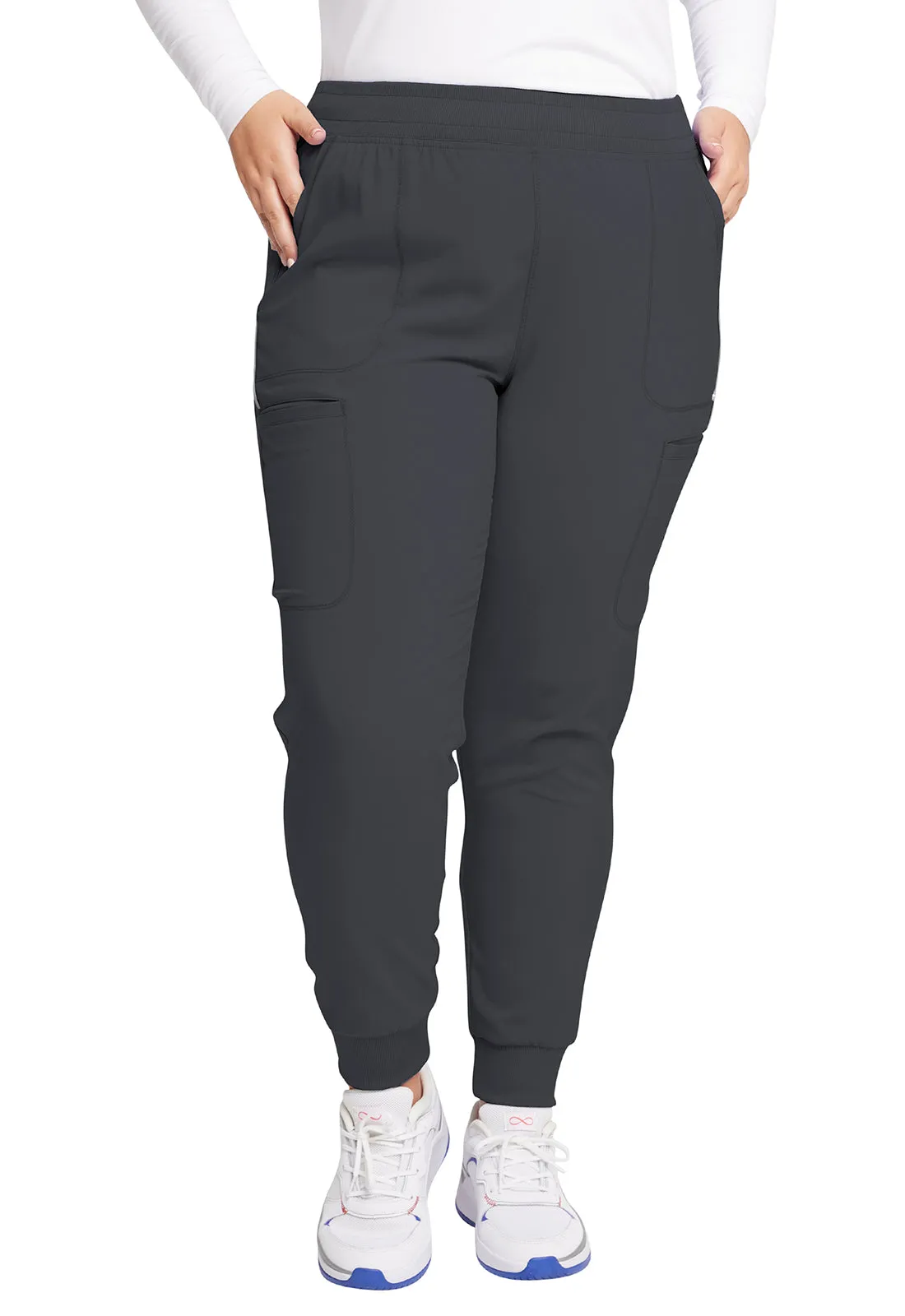 TALL - Cherokee Infinity Women's Mid Rise Jogger Scrub Pant CK080AT