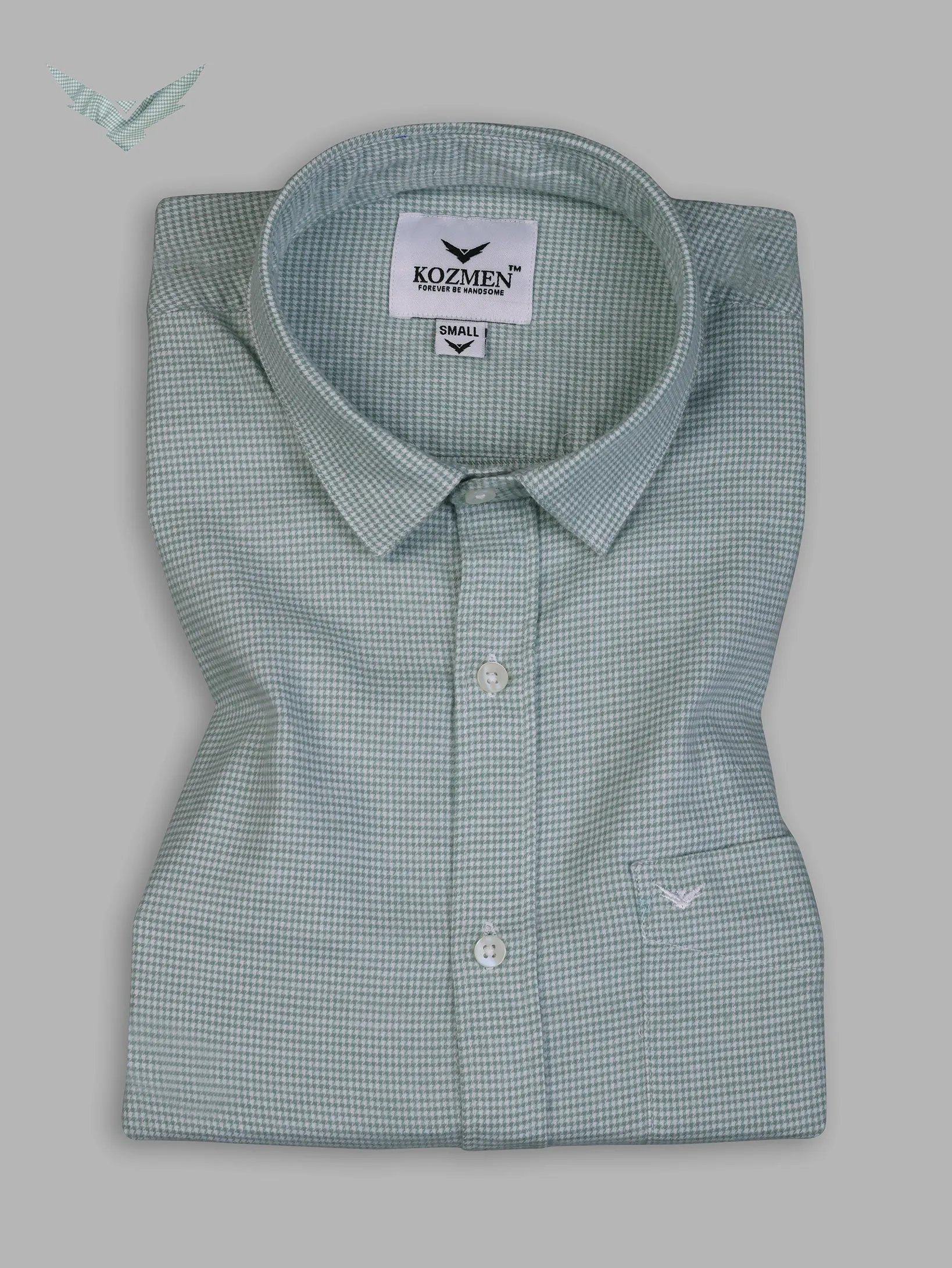 Tea Shepherd Check Cotton Shirt