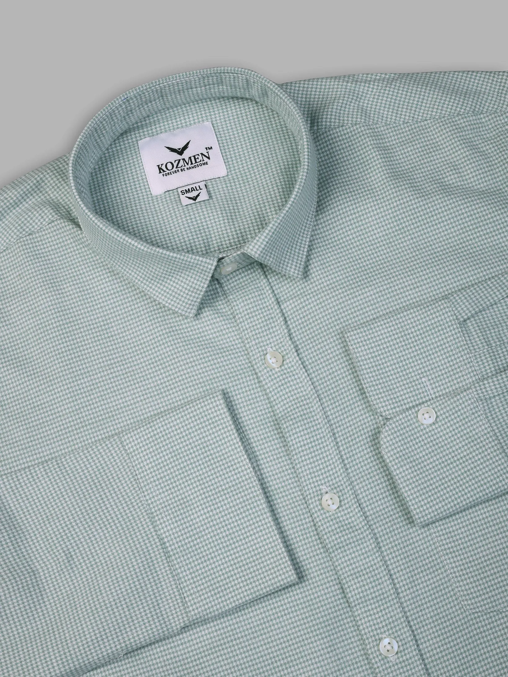 Tea Shepherd Check Cotton Shirt