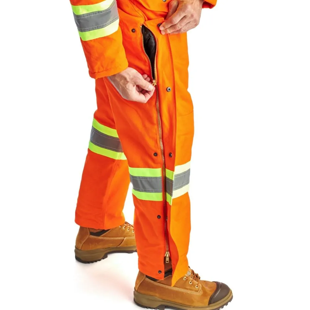 Terra Men's High Visibility Insulated Winter Coverall 116571OR - Orange