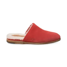 UGG Chateau Slip On Samba Red Slippers - Women's