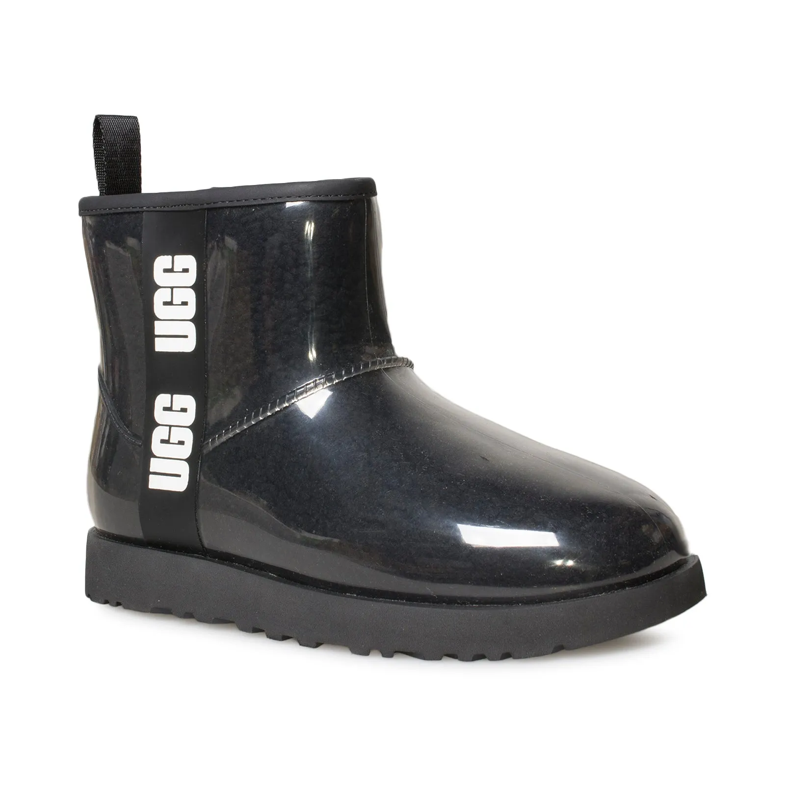 UGG Classic Clear Mini Black Boots - Women's