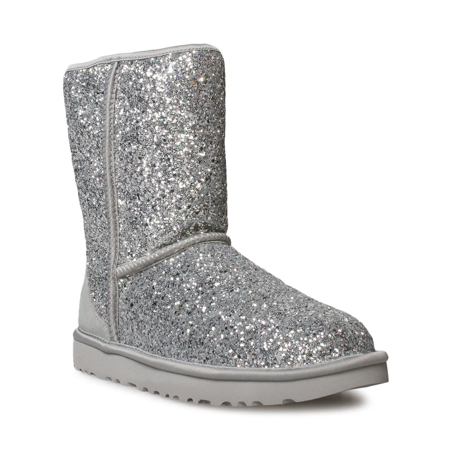 UGG Classic Short Cosmos Silver Boots - Women's