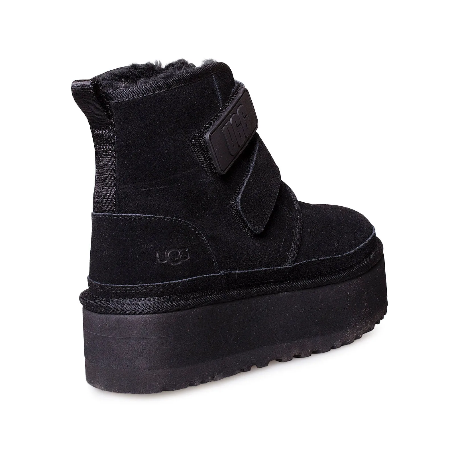 UGG Neumel Platform Black Boots - Women's