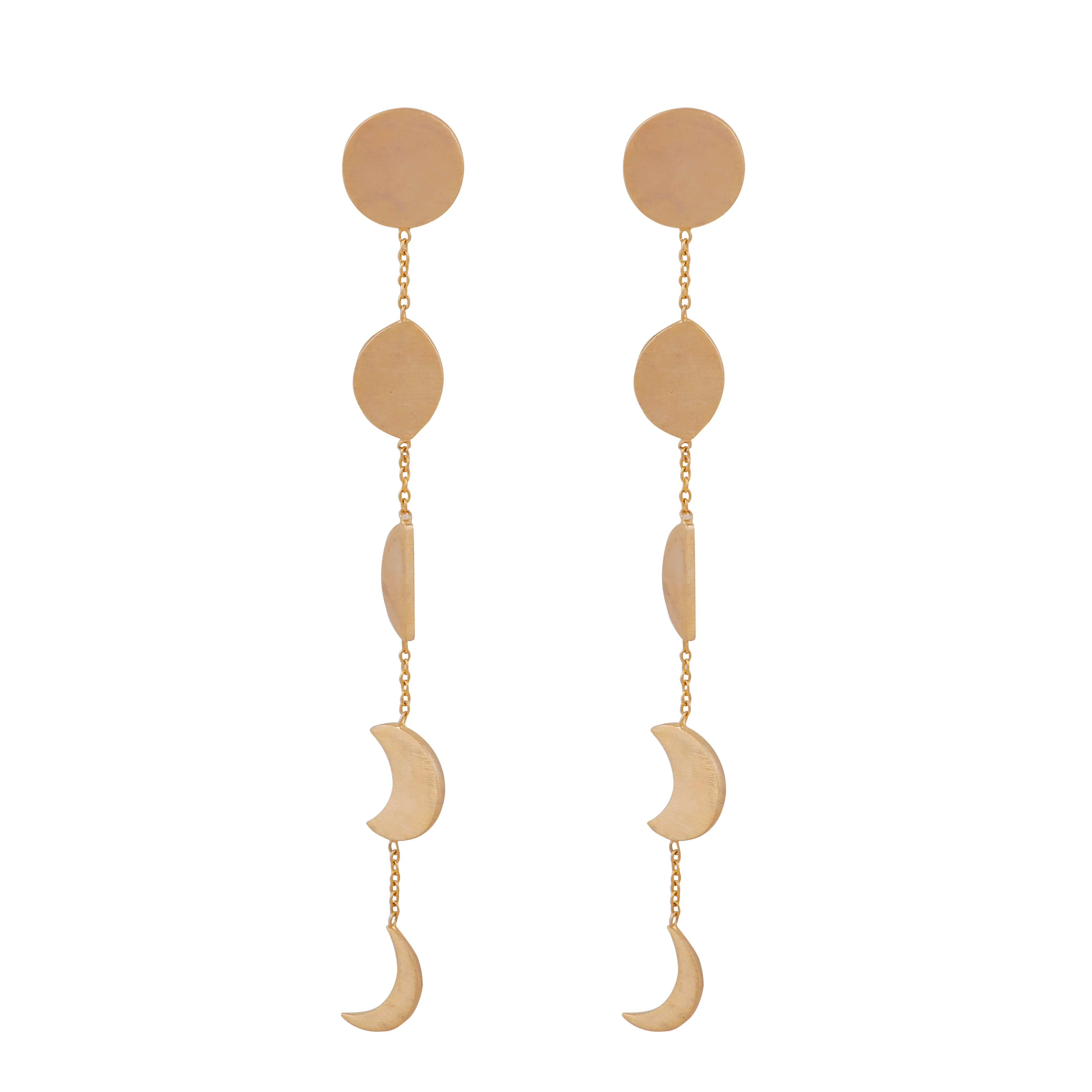 Vama | Areeh Earrings | Metal-Sterling Silver | Finish-Matt