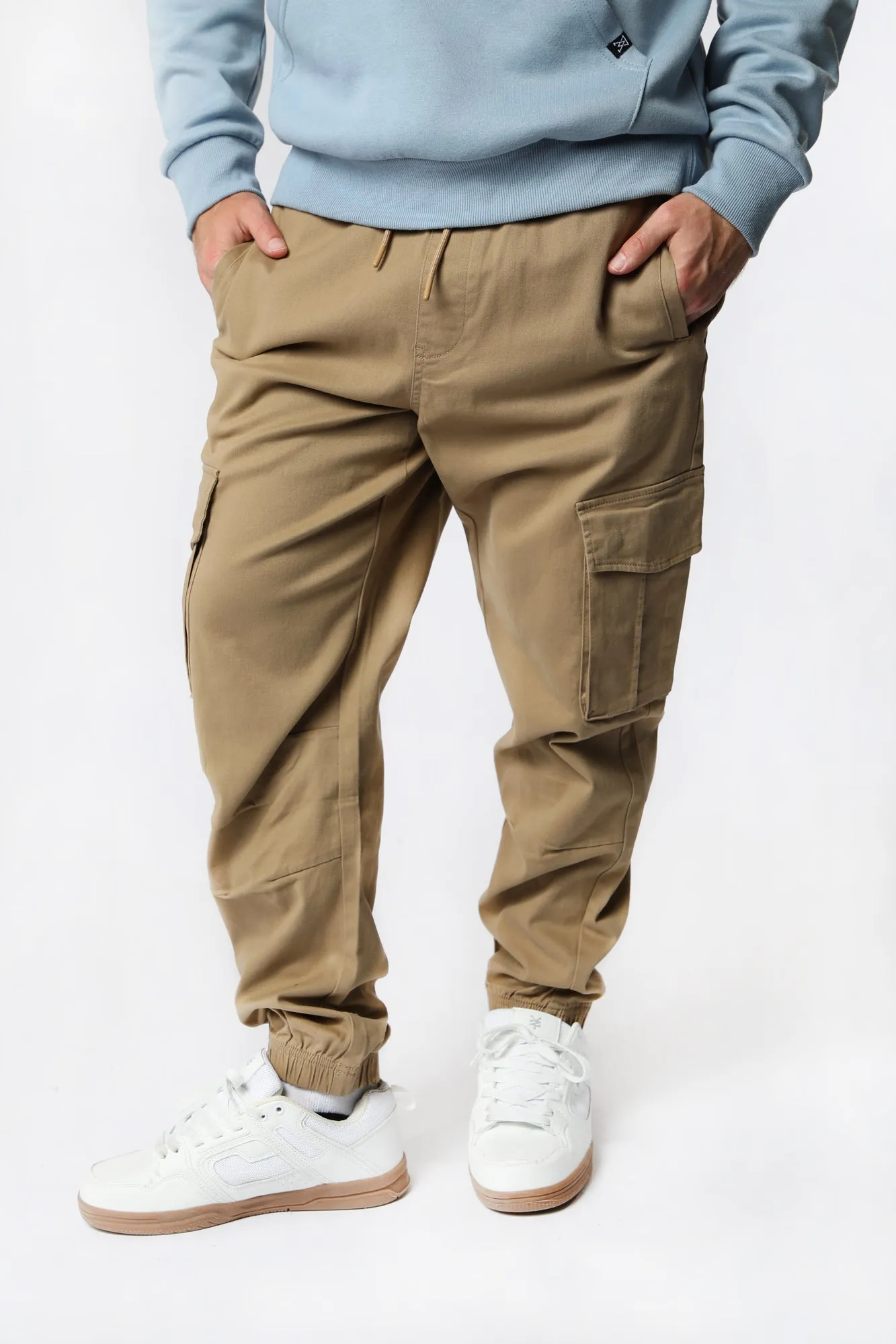 West49 Mens Twill Cargo Jogger