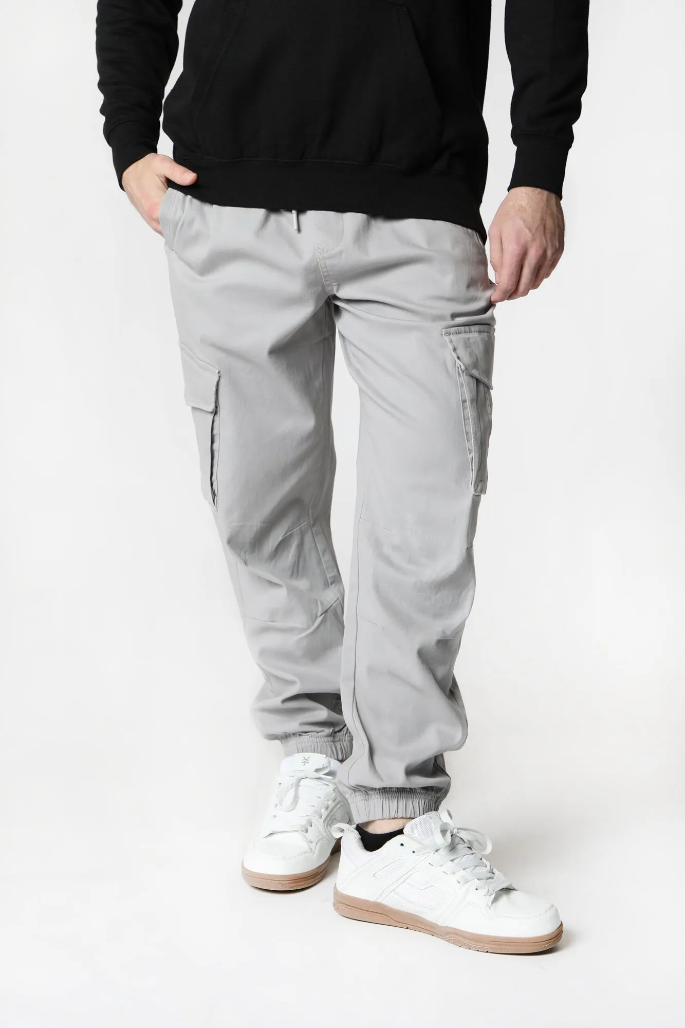 West49 Mens Twill Cargo Jogger