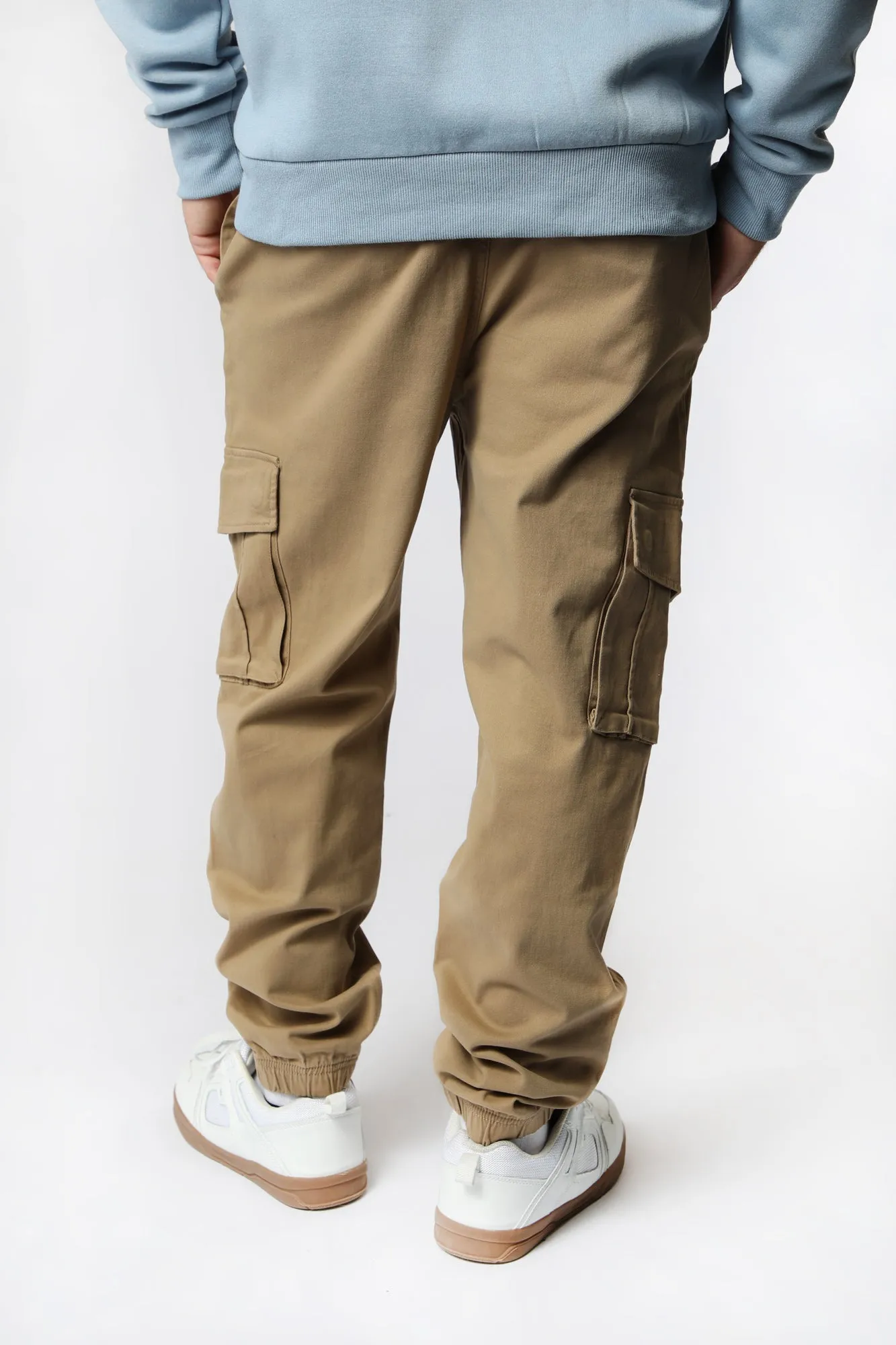 West49 Mens Twill Cargo Jogger