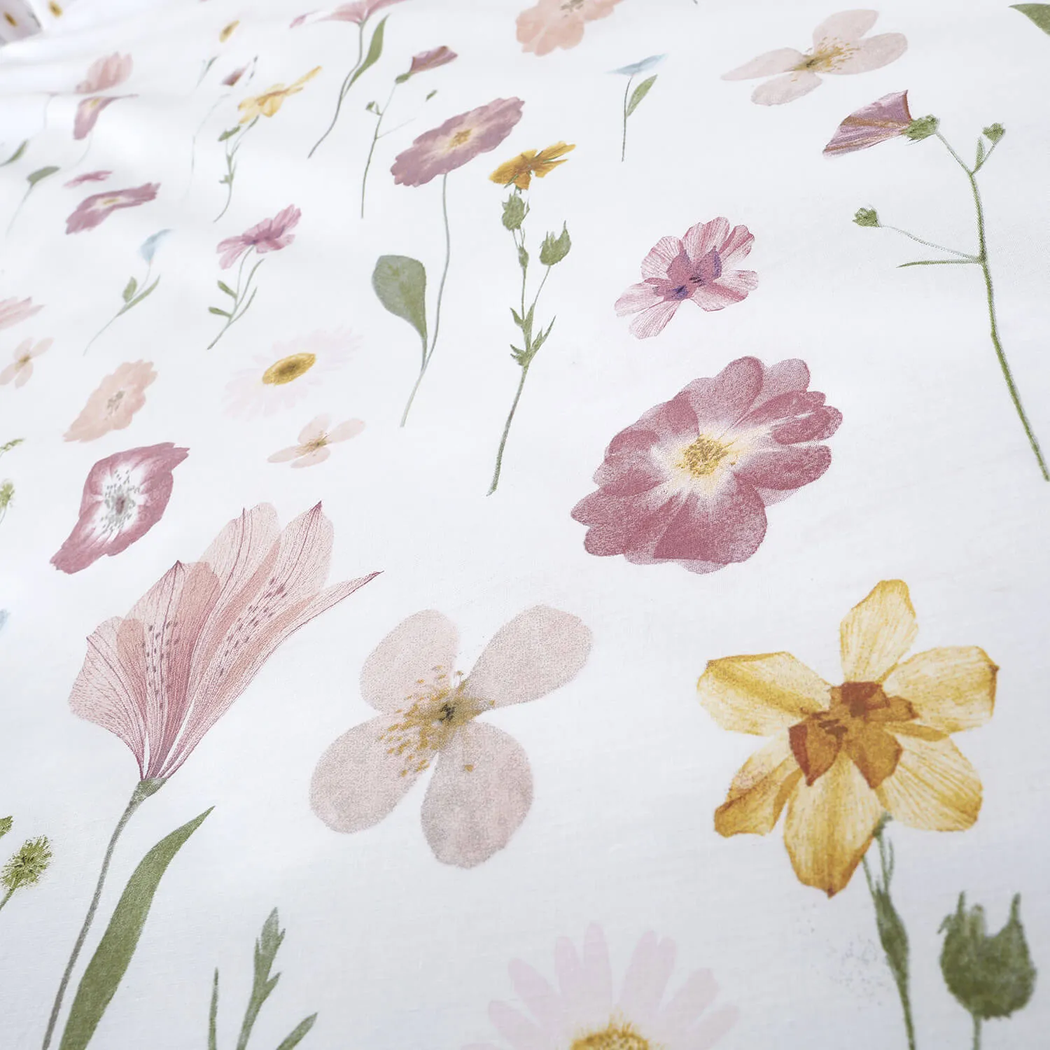 Wild Flowers Easy Care Duvet Cover Set