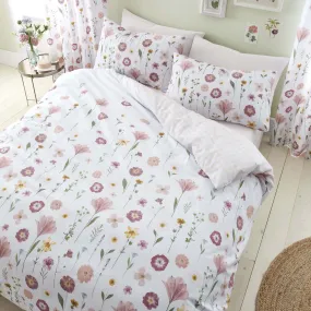 Wild Flowers Easy Care Duvet Cover Set