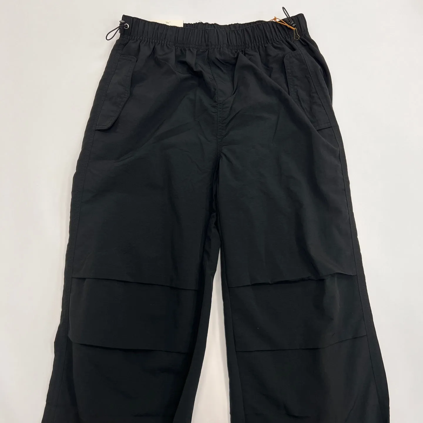 Women's Solid Nylon Parachute Pants