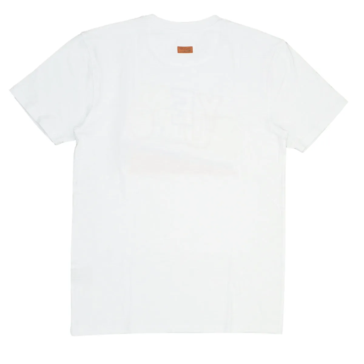 YE Chenille Stencil Tee (White) / D10