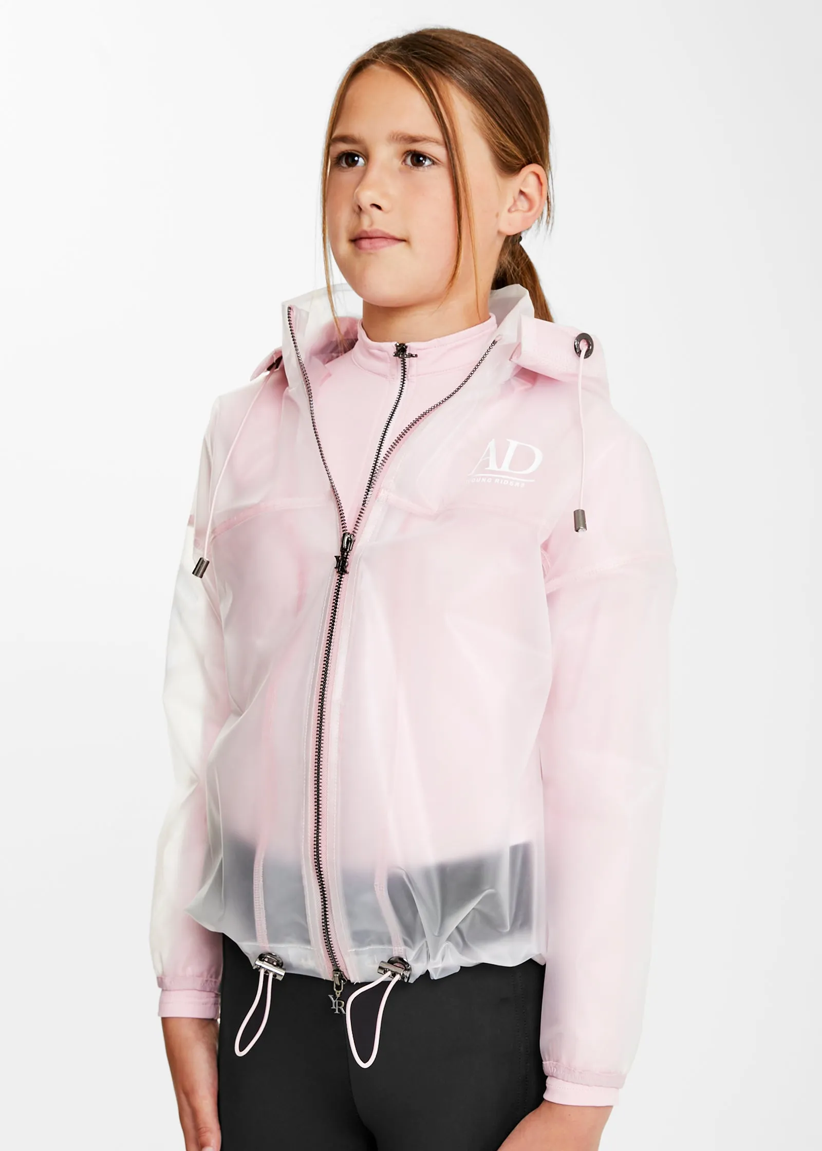 Young Riders Pink Rain Jacket