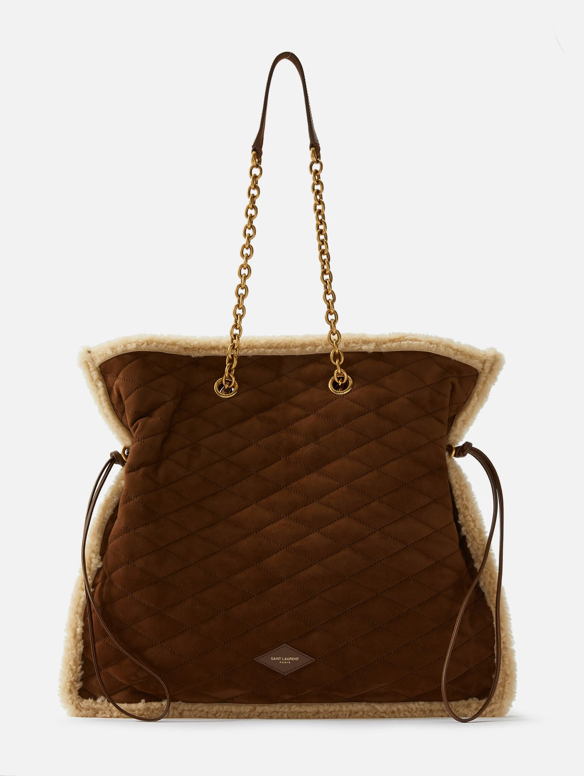 YSL Small Quilted Pochon Bag