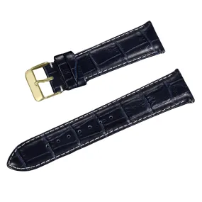 ZLB006DBG Zink Men's Crocodile Embossed Strap