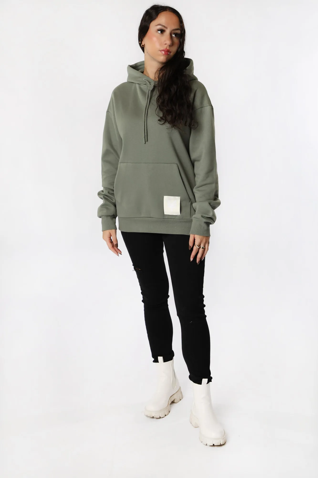 Zoo York Unisex Woven Patch Hoodie